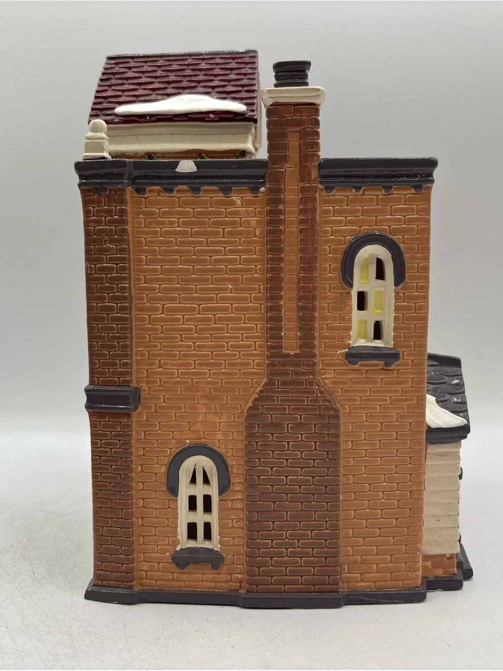 Department 56 1992 Vintage Original Snow Village Print Shop & Village News 54259